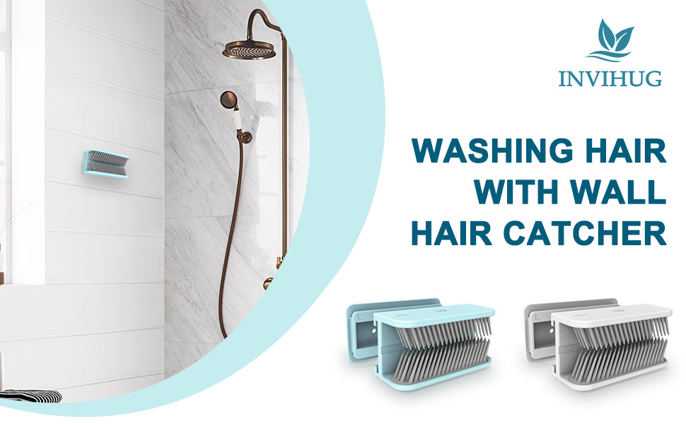 Hair Catcher Shower Wall Hair Trap Hair Collector For Bathroom