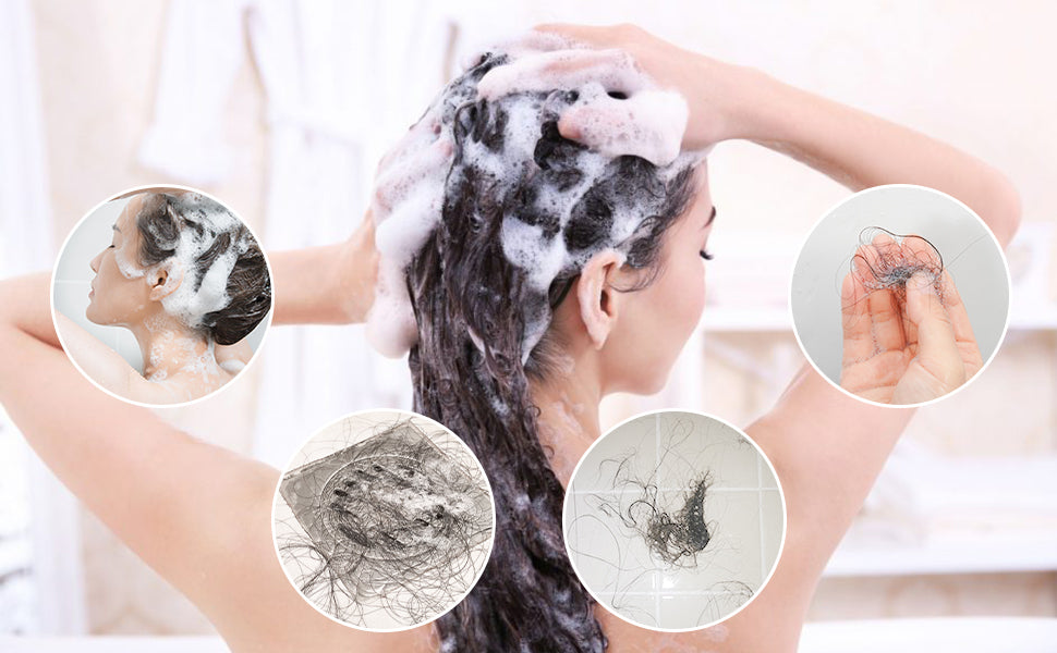Hair Catcher Shower Wall Hair Trap Hair Collector For Bathroom