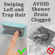 Load image into Gallery viewer, INVIHUG Shower Wall Hair Catcher, Hair Trap for Shower, Hair Catcher, Hair Collector
