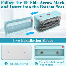 Load image into Gallery viewer, INVIHUG Shower Wall Hair Catcher, Hair Trap for Shower, Hair Catcher, Hair Collector
