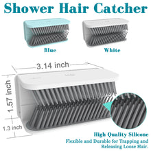Load image into Gallery viewer, INVIHUG Shower Wall Hair Catcher, Hair Trap for Shower, Hair Catcher, Hair Collector
