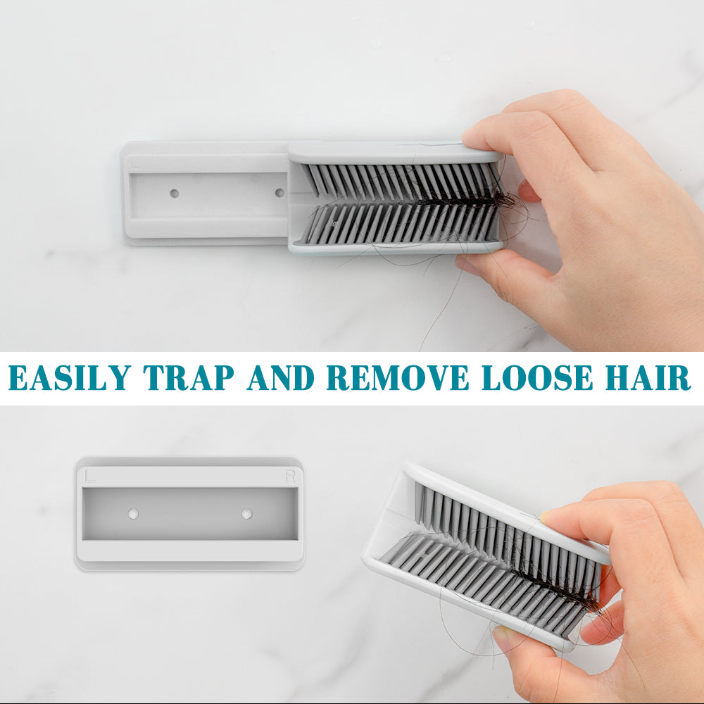 INVIHUG Hair Catcher Shower Wall, Hair Trap for Shower Drain, Hair