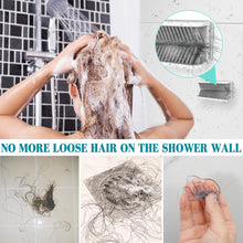 Load image into Gallery viewer, INVIHUG Shower Wall Hair Catcher, Hair Trap for Shower, Hair Catcher, Hair Collector
